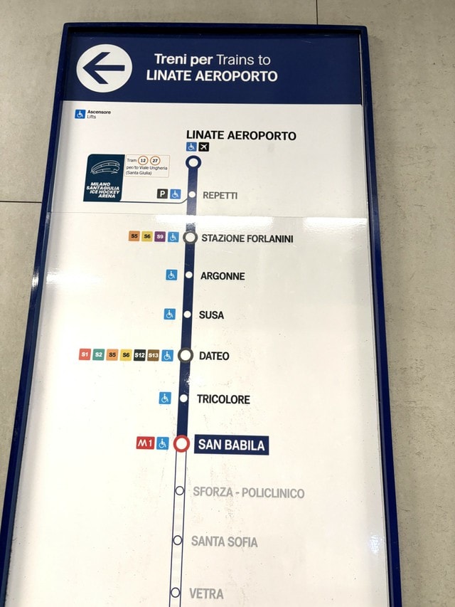 リナーテ空港までわずか15分！ミラノの新メトロ(M4)【イタリア】