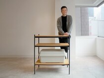 シェルビングシステムのメイキングストーリー: プロダクトデザイナー三宅一成氏との対談コラムを公開