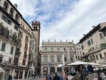 Verona旧市街地を360度見渡せる屋上テラス【イタリア】