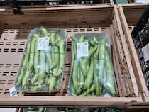 「ソラマメ販売中、アレルギーの人は要注意！」の貼り紙がスーパーの入り口にある理由【イタリア】