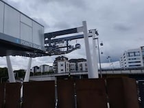 パリの新しいロープウェイ。往復するならシングルチケットは2枚準備を【フランス】