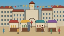 中世の騎士と島の手仕事が旧市街へ　500年続く夏の市【クロアチア】