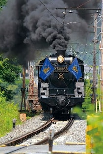 秩父鉄道でSL埼玉パナソニックワイルドナイツエクスプレスが4年ぶりに運行