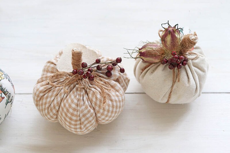 ドライフラワーをつける