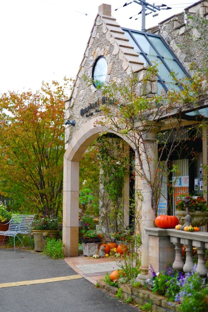 ハロウィンの庭