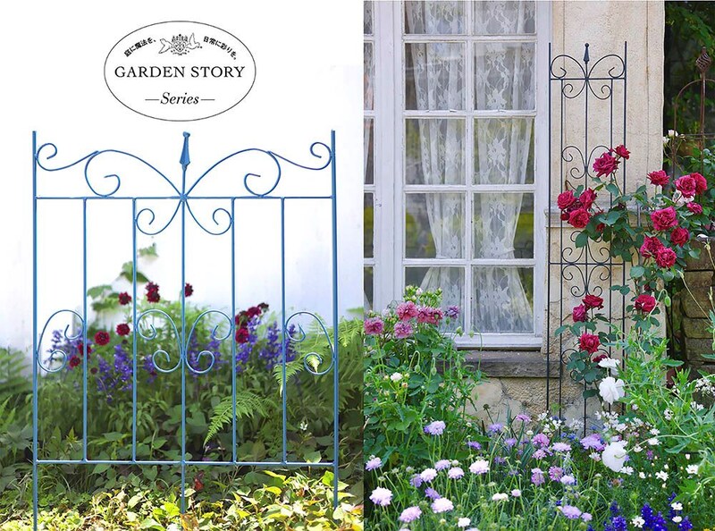 庭が一気に“絵”になる——ガーデンストーリーの【トレリス】【フェンス】活用術｜つるバラも小道も、欲しかった景色が今日から作れる！