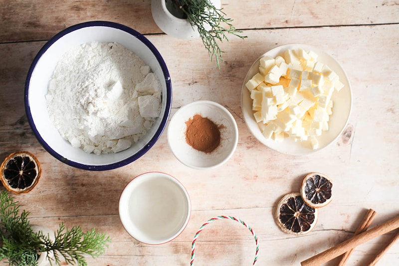 ショートクラストペイストリーの材料