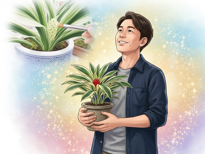 おもとの交配を夢見る君