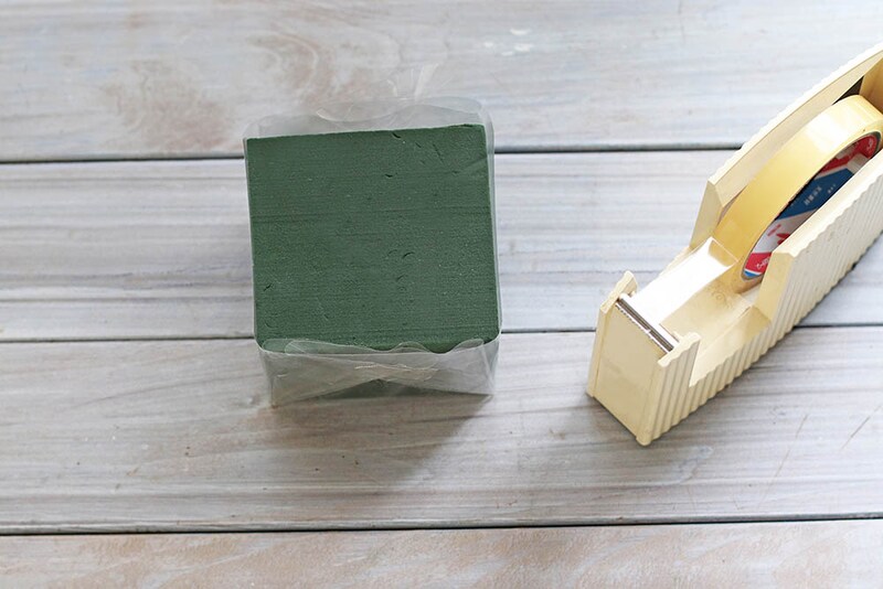 セロハンでカバー