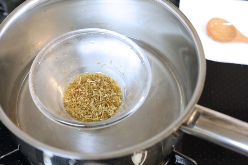 リンデン浸出油(インフューズドオイル)を作る