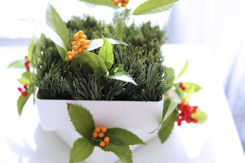 お正月の重箱風アレンジ