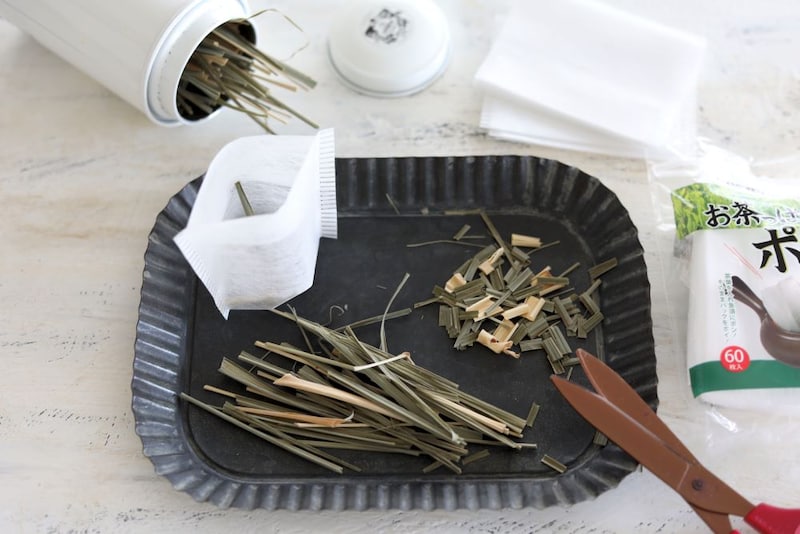 レモングラスのサシェの材料