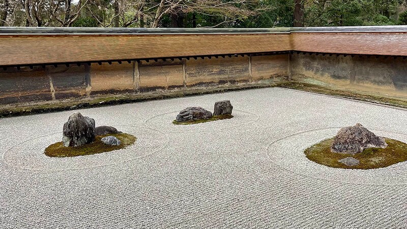 龍安寺石庭（世界遺産・京都）