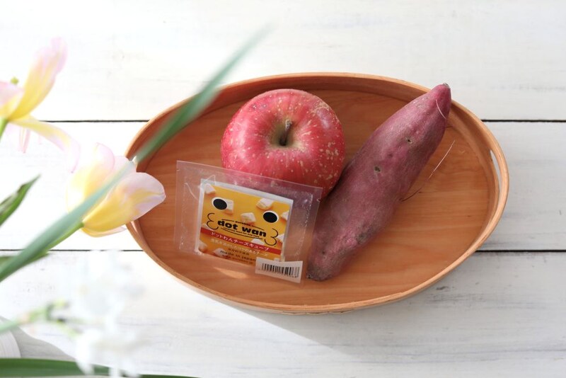 リンゴとサツマイモ