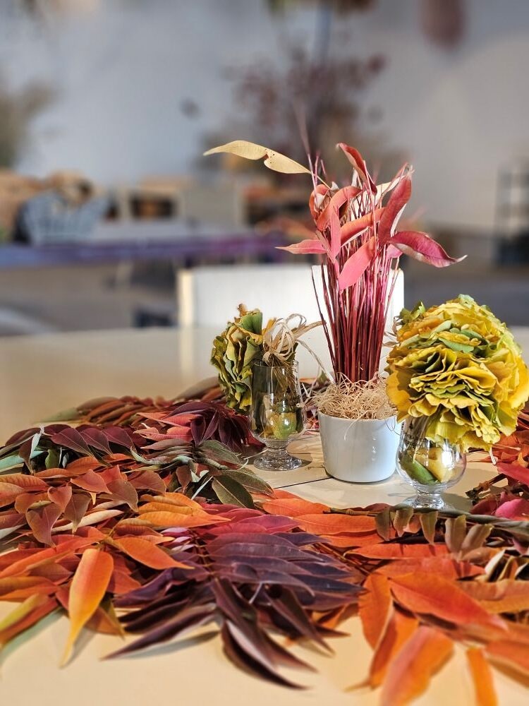 ナナカマドのアレンジ