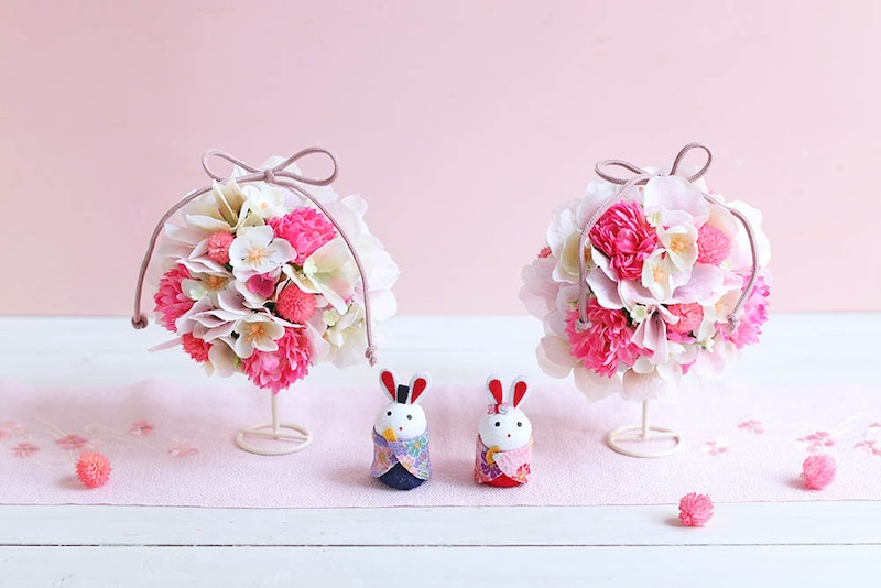 ひな祭りのクラフト