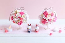 100均の造花が大活躍！ プチプラで楽しむ「ひな祭りのぼんぼり」簡単DIY