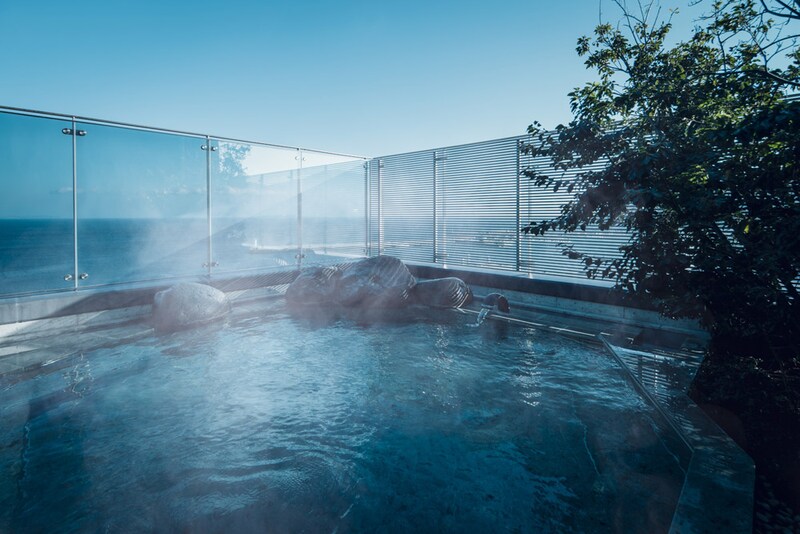 界 アンジンの露天風呂