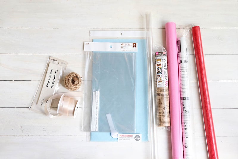 ラッピング材料