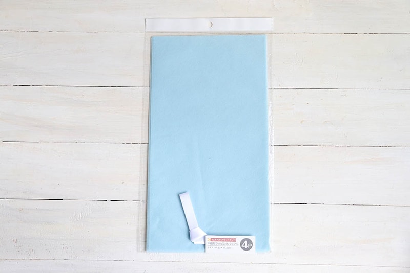 不織布のラッピングバッグ