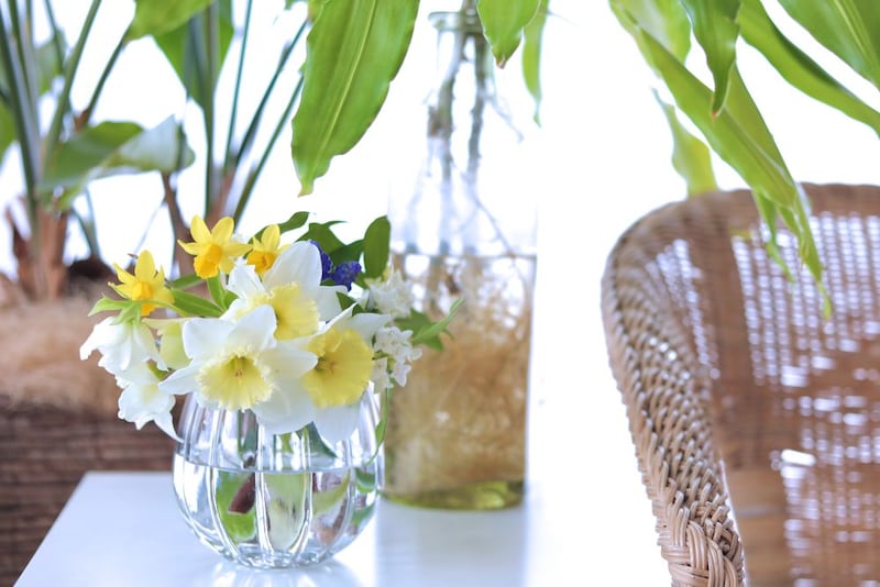 春の花アレンジ