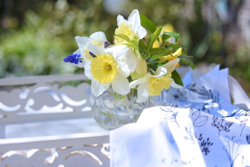 スイセンのアレンジ