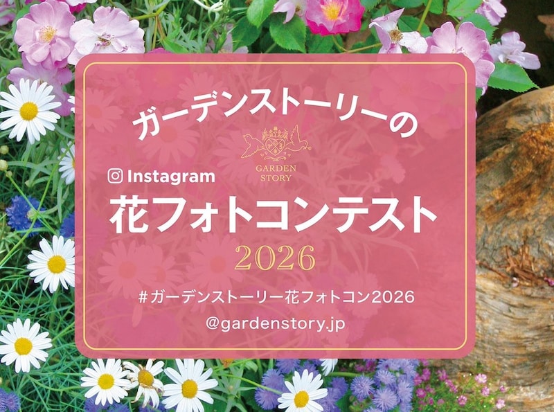 ガーデンストーリーInstagram 【花のフォトコンテスト2026】開催！ #ガーデンストーリー花フォトコン2026