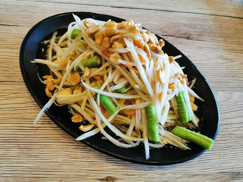 青パパイヤの料理