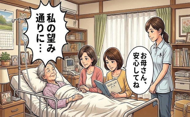 「望み通りに…」在宅医療を選んだがん患者の女性。エンディングノートがつなぐ家族の絆【体験談】