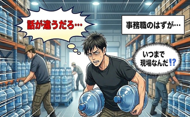 「話が違う！」事務職のはずが過酷な重労働。半年後に限界を迎え辞めた会社が迎えた末路【体験談】