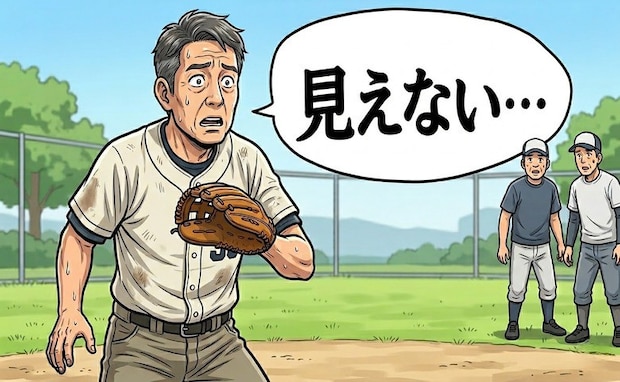 「見えない…」元強豪校の自負が崩れた15年ぶりの野球。変化を受け入れ見つけた健康への道【体験談】