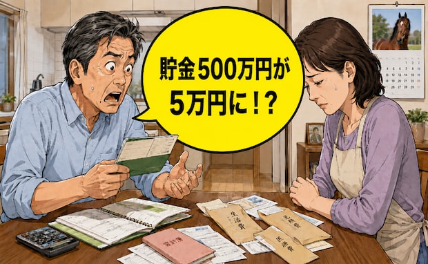 「貯金500万円が5万円に！？」妻の隠れた習慣を知った夫が再構築を選んだ道のり【体験談】