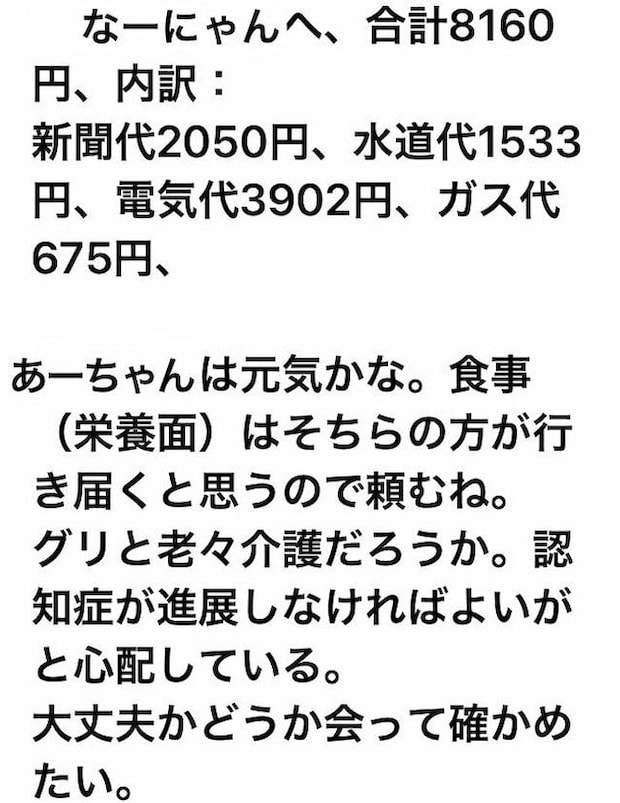 母の認知症介護日記／ワフウフ
