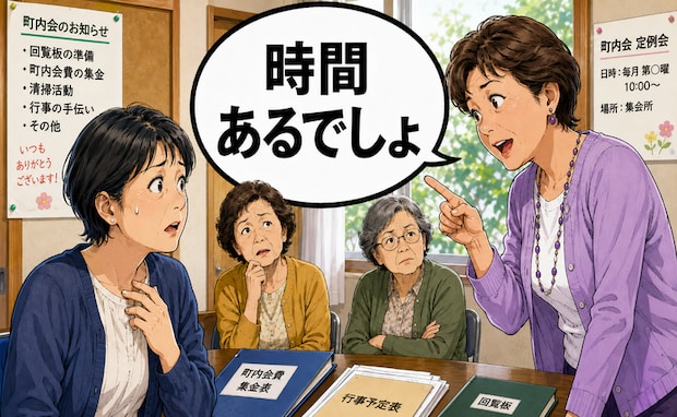 「時間あるでしょ」町内会の雑務を断れなかった私が、静かに線引きをした結果【体験談】