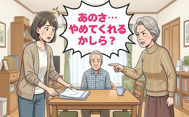 「やめてくれる？」祖父の癖に悩んだ私…介護中の工夫が祖母との溝を生んだ理由【体験談】