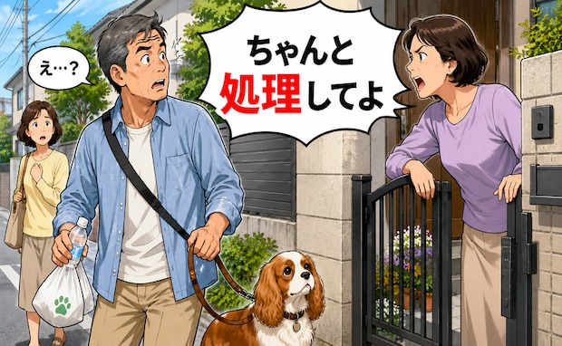 「ちゃんと処理してよ！」愛犬の散歩中に突然の決めつけ…飼い主が思わず反論した理由【体験談】