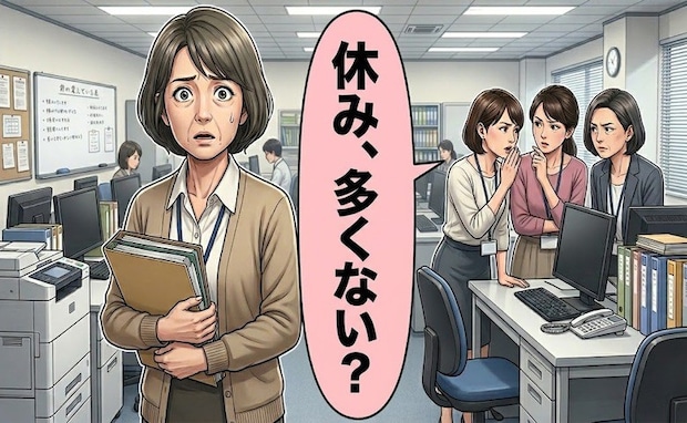 「休み、多くない？」職場の陰口に追い詰められ…母の付き添いで半休が増えた私の決断【体験談】