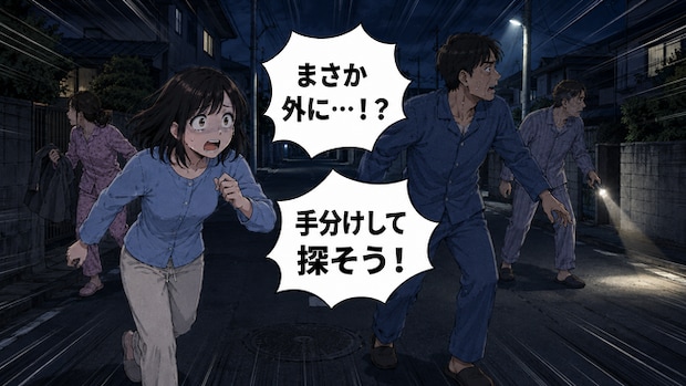 「お義母さんがいない！？」深夜の家で大慌て…高齢者の夜間行動で家族が備えたいこと【医師解説】