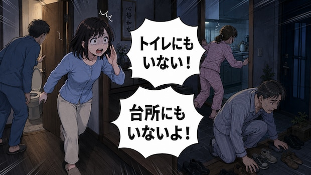 「お義母さんがいない！？」深夜の家で大慌て…高齢者の夜間行動で家族が備えたいこと【医師解説】