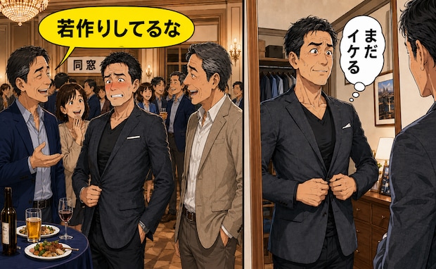 「若作りしてるな」昔のお気に入りの服で同窓会へ。会場で浮いた服装に赤面したワケ【体験談】