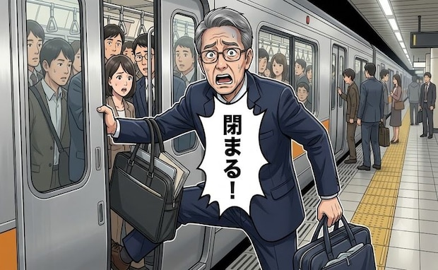 「閉まる!」混雑電車に乗り込む瞬間、両手の荷物を抱えた私が青ざめた理由とは【体験談】
