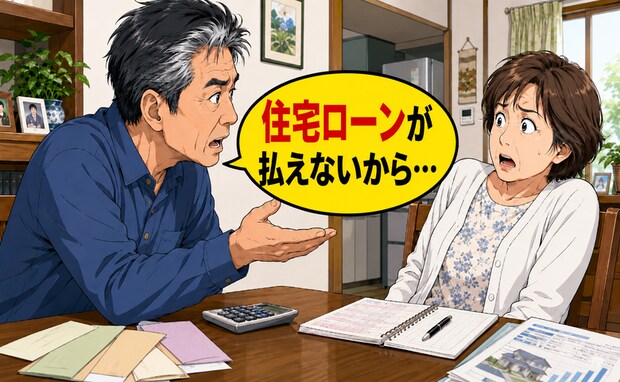 「お金貸して」定年後の住宅ローンで困窮する家計…夫が私に求めた思いも寄らぬ提案とは【体験談】