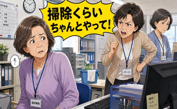 「掃除くらいちゃんとやって!」嫌がらせに耐え退職を決意。女性同僚が急に態度を変えたワケ【体験談】