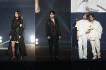 DXTEEN・⼤久保波留と広島県出⾝の寺尾⾹信ペア、モノトーンコーデに視線集中＜TGC 広島 2025＞