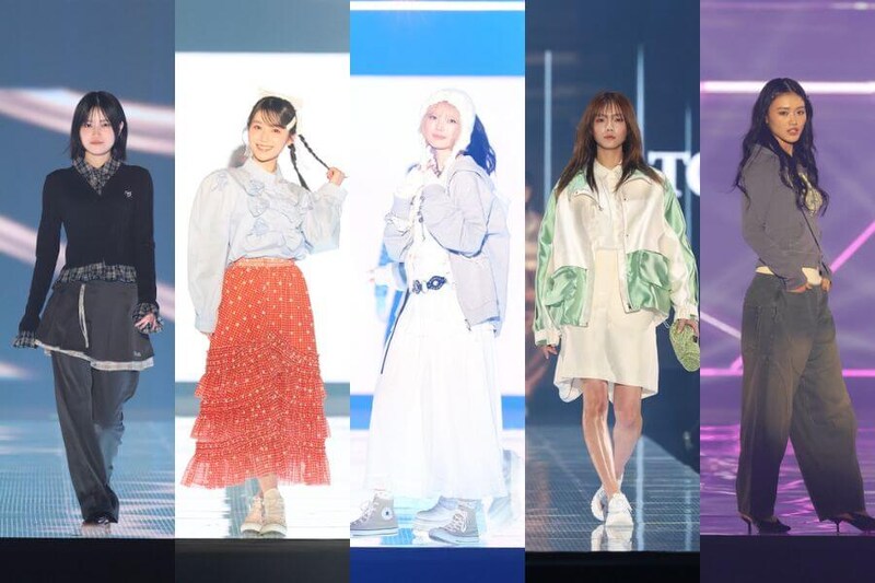 藤吉夏鈴、山﨑天、的野美青ら、櫻坂46の5人が登場！会場を熱狂の渦に＜マイナビ TGC 2026 S/S＞