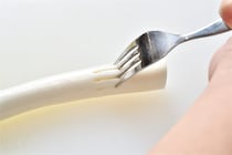 「白髪ねぎ」を秒で作ろう！「フォーク1本ご用意くださ～い」中華が映えてシャキシャキに♪【青髪のテツ】