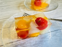 【梨×ミニトマト!?】異色コンビで冷んやりゼリー作ろう！プルフル食感…からの甘酸っぱ沼に溺れろ♡【農家直伝】