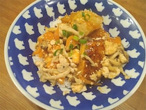 【豆腐ときのこでガッツリ系!?に】ヘルシー素材で「どんぶり」作ってみた！実はマヨてんこ盛り♪【農家直伝】