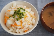 【極上のホクホク食感】角切り長芋が決め手の「炊き込みご飯」作ってみた！白みそでほっこり上品♡【農家直伝】