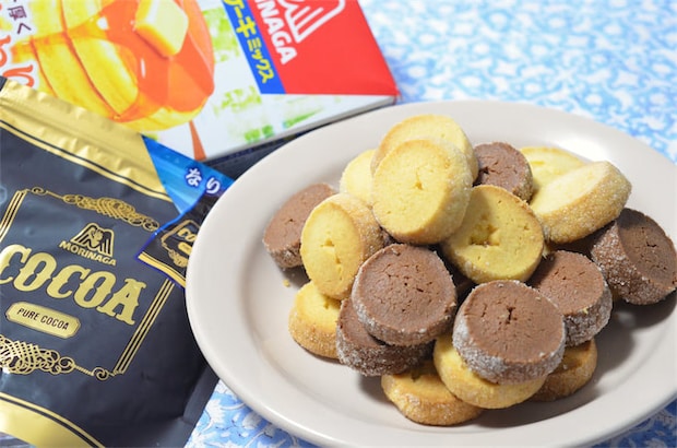 【初心者歓迎】サクほろ食感がたまらん「ディアマンクッキー」はホケミでできる！型抜きも不要♪【森永製菓】